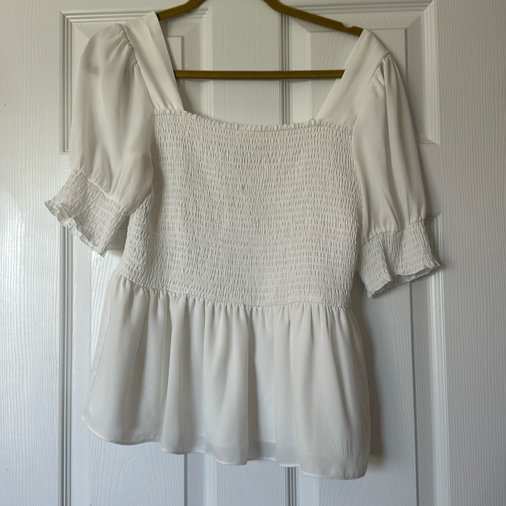 Nine West Peplum Top